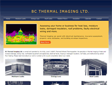 Tablet Screenshot of bcthermalimaging.ca